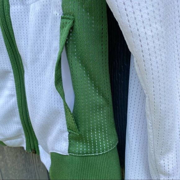 Nike Girl's Zip Up Exercise Sports Warm Up Jacket - Picture 5 of 9